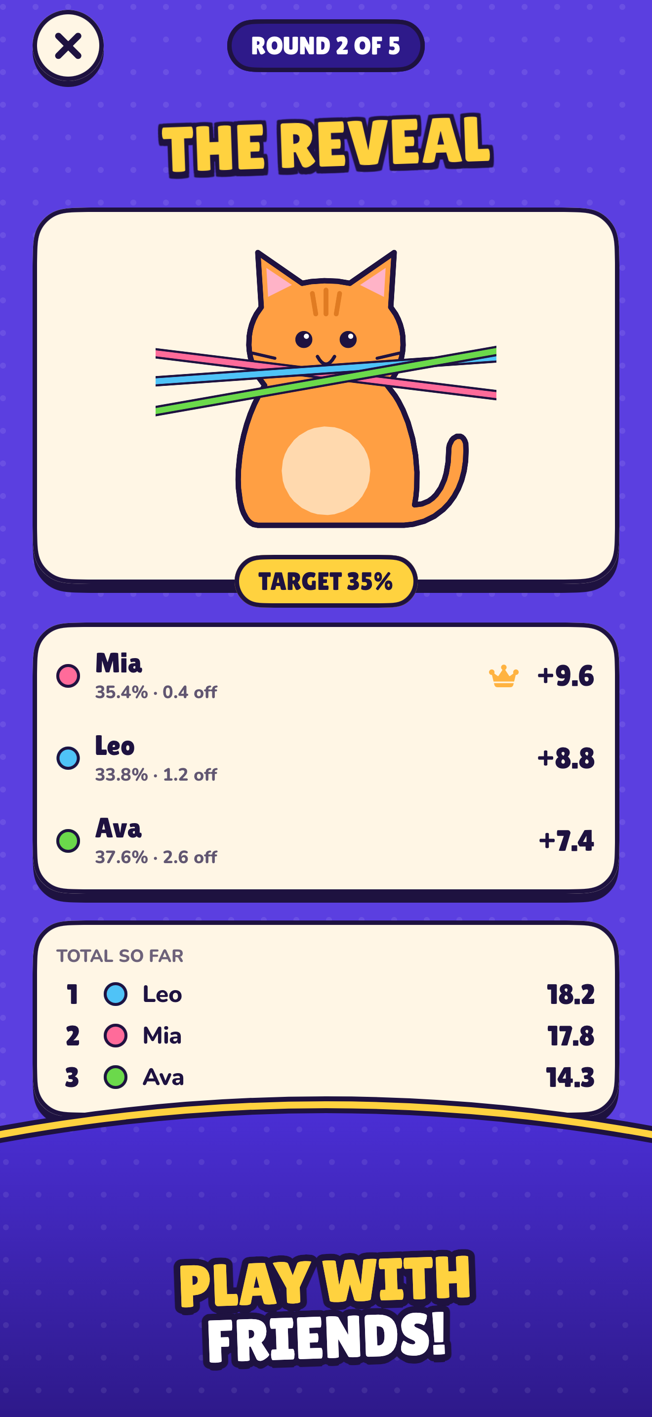 SliceSense Party mode preview
